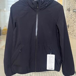 Lululemon Ivivva Waterproof Girls Rain Jacket NWT size 12